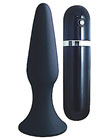 My 1st Silicone Surge Vibrating Buttplug Black